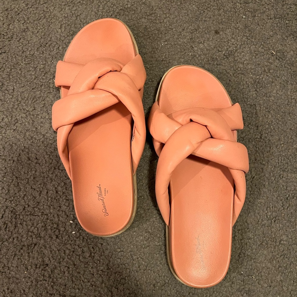 Universal Thread Peach Slide Sandals
